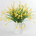 thumbnail image 3 of Cheers 1 Bouquet 5 Branches Artificial Calla Lily Flower Wedding Table Plant Home Decor, 3 of 6