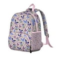 thumbnail image 2 of Floral Butterfly Wings Student Backpack – Colorful Pattern with Watercolor Artistic Garden and Aesthetic Design, 2 of 4