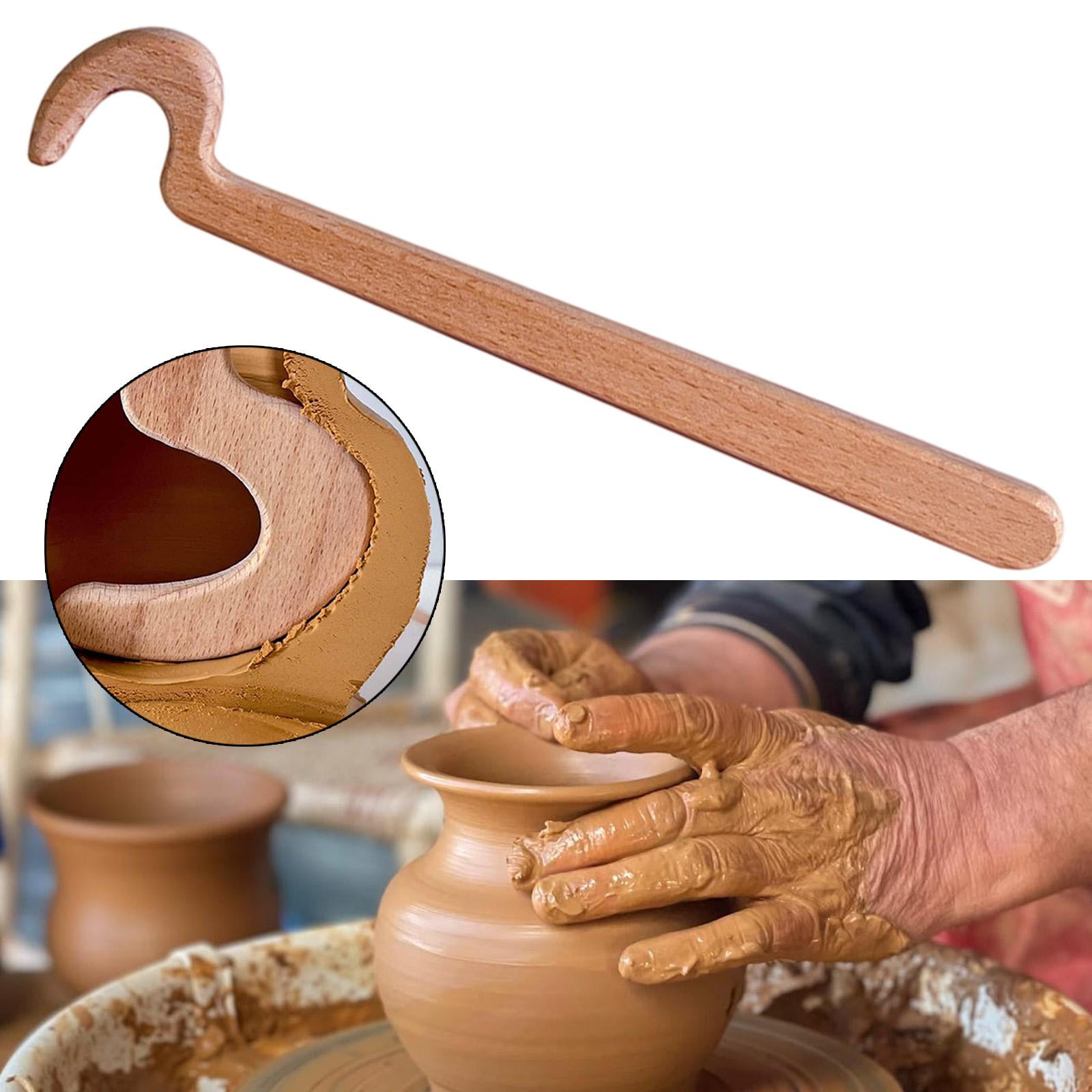 Pottery Quick Shaping Stick Clay Modeling Aid Sturdy Wood Material for DIY Artists Ceramic Workshops