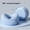 Sunshine Blue, variant on U-Shaped Travel Neck Pillow, Travel Pillow, Comfortable, Ergonomic Design, Suitable for Travel Aircraft, Cars, Family Road Travel Necessities, Delivery of Portable Storage Box