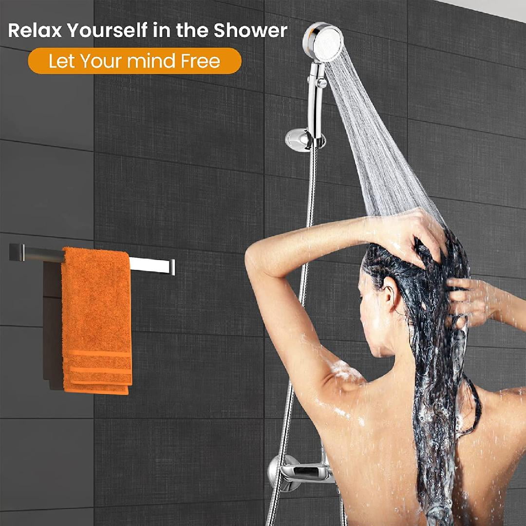 Turbo Shower Head with High Pressure, Handheld Shower Head with Turbo