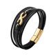 thumbnail image 2 of Pulsera de PU de múltiples hebras evita que se caigan las pulseras de PU para uso de viaje ANGGREK  Otros, 2 of 8