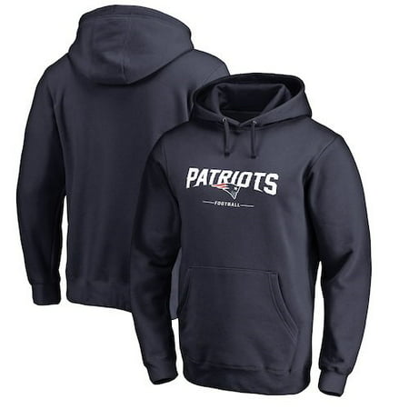 New England Patriots NFL Pro Line by Fanatics Branded Team Lockup Pullover Hoodie -