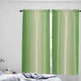 thumbnail image 4 of Grass Green Ombre Window Curtains 84 Inch Length, Rustic Green Color Gradient Rod Pocket Kitchen Window Treatments Drapes for Bedroom, Cafe, Living Room, 2 Panels, 52 W x 84 L, 4 of 5