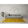 thumbnail image 3 of Ahgly Company Indoor Rectangle Oriental Yellow Industrial Area Rugs, 3' x 5', 3 of 4