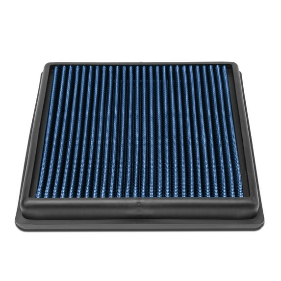 DNA Motoring AFPN-171-BL For 2014 to 2017 VW Polo Jetta Golf 1.6L L4 Fuel Injection High Flow Drop In Panel Air Filter Blue