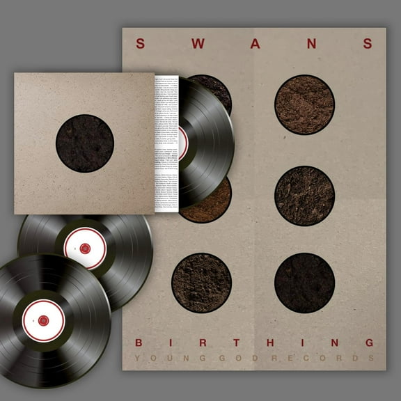 Swans Birthing (Vinyl Record) Deluxe 12" Album with DVD