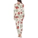 thumbnail image 4 of Conjunto de Pijama informal para mujer, ropa de dormir de dos piezas, jersey de manga larga, estampado a pedido, regalos de navidad, 4 of 4
