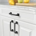 thumbnail image 2 of 10 Pack Brushed Satin Nickel 3 Inch(76mm) Hole Centers Kitchen Cabinet Pulls Hardware Kitchen Handles for Cabinets Cupboard Handles Drawer Pulls, 2 of 4
