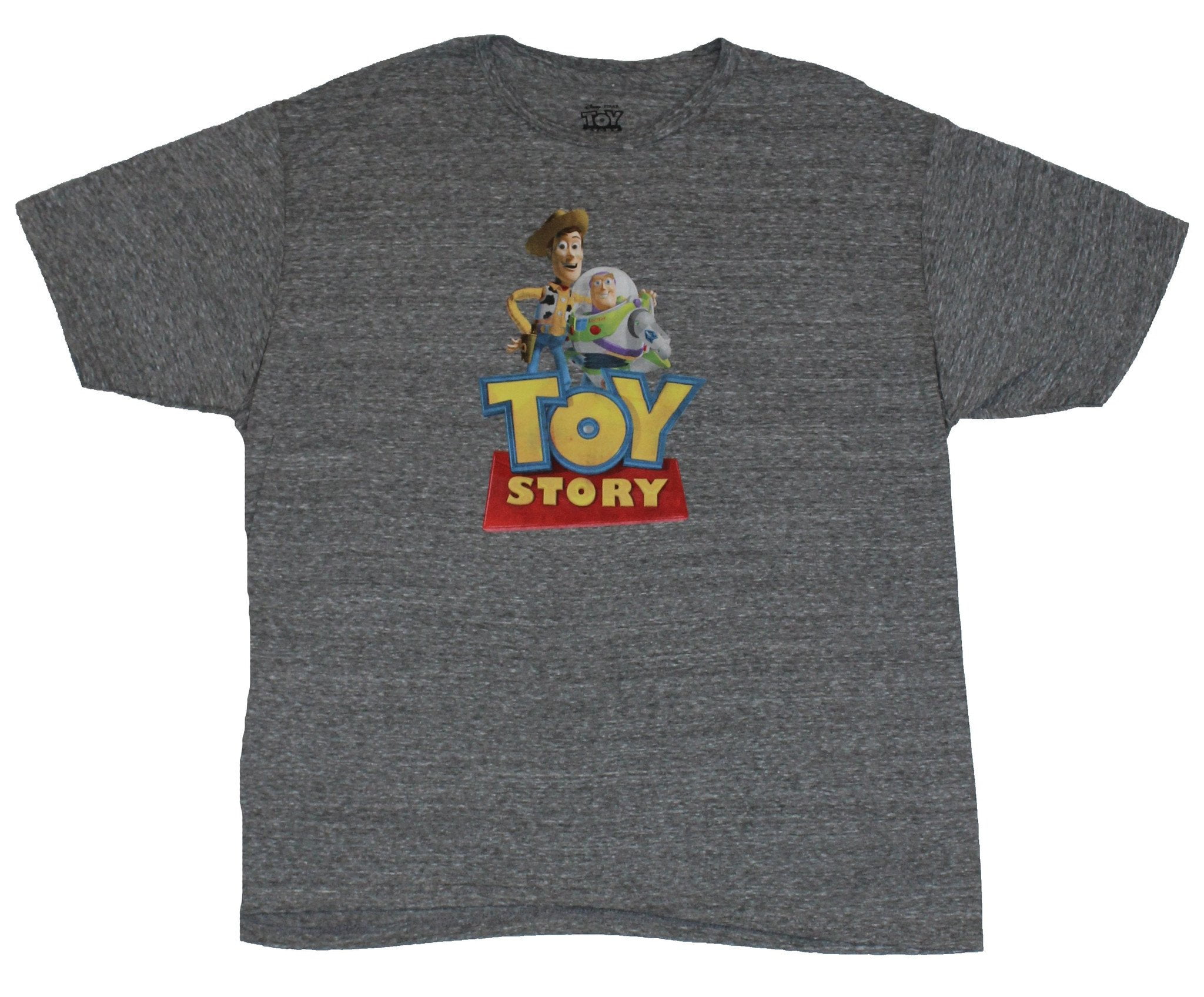 Disney Pixar Toy Story - Toy Story Mens T-Shirt - Buzz and Woody Over
