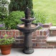 thumbnail image 2 of Fuente de exterior Teamson Home con piña, 99 cm, de 2 niveles, 2 of 6