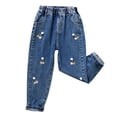 thumbnail image 3 of HIPYLO Plus Size Skinny Jeans Girls Skinny Pants for Teen Girls Youth Camo Pants Girls Clothes Size 10 12 Girls 7 3t Girl Clothes, 4-5 Years, 3 of 4