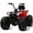 Red, variant on Garvee 24V Kids ATV, Ride on Car for Kids, 4WD Off-Road 4 Wheeler Quad Electric Toys Vehicle, 4x80W Powerful Engine, with 7AHx2 Large Battery, EVA Tires, Full Metal Suspension, LED Light(Blue)