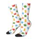thumbnail image 1 of Balery Undersea Animals Calcetas Largas con Estampado para Hombre y Mujer – Suaves y Transpirables, Talla Única (US 5-11), 1 of 6