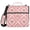 Raspberry Peach Plaid, variant on Haosy 3 Ring Zipper Binder with Shoulder Strap Waterproof Trapper Keeper 2 Inch D-Ring 500 Sheets Capacity, Coquette Bow Stripe
