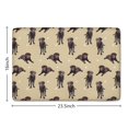 thumbnail image 5 of Cute Labrador Flannel Non Slip Door Rugs,Washable Door Mats Indoor,Decorative Door Mats,Dirt-Resistant and Absorbent Doormat for Entrance,Bedroom,Kitchen,Bathroom,23.5x16in(60x40cm), 5 of 5