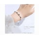 thumbnail image 2 of Pulseras Brazaletes Xtellar  Trébol Para Mujeres Regalos Plata, 2 of 3
