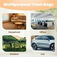 thumbnail image 6 of 4 Gallon Small Trash Bags, 200 Count Unscented Drawstring Garbage Bags for Bathroom Bedroom Office & Car Wastebasket, 6 of 7