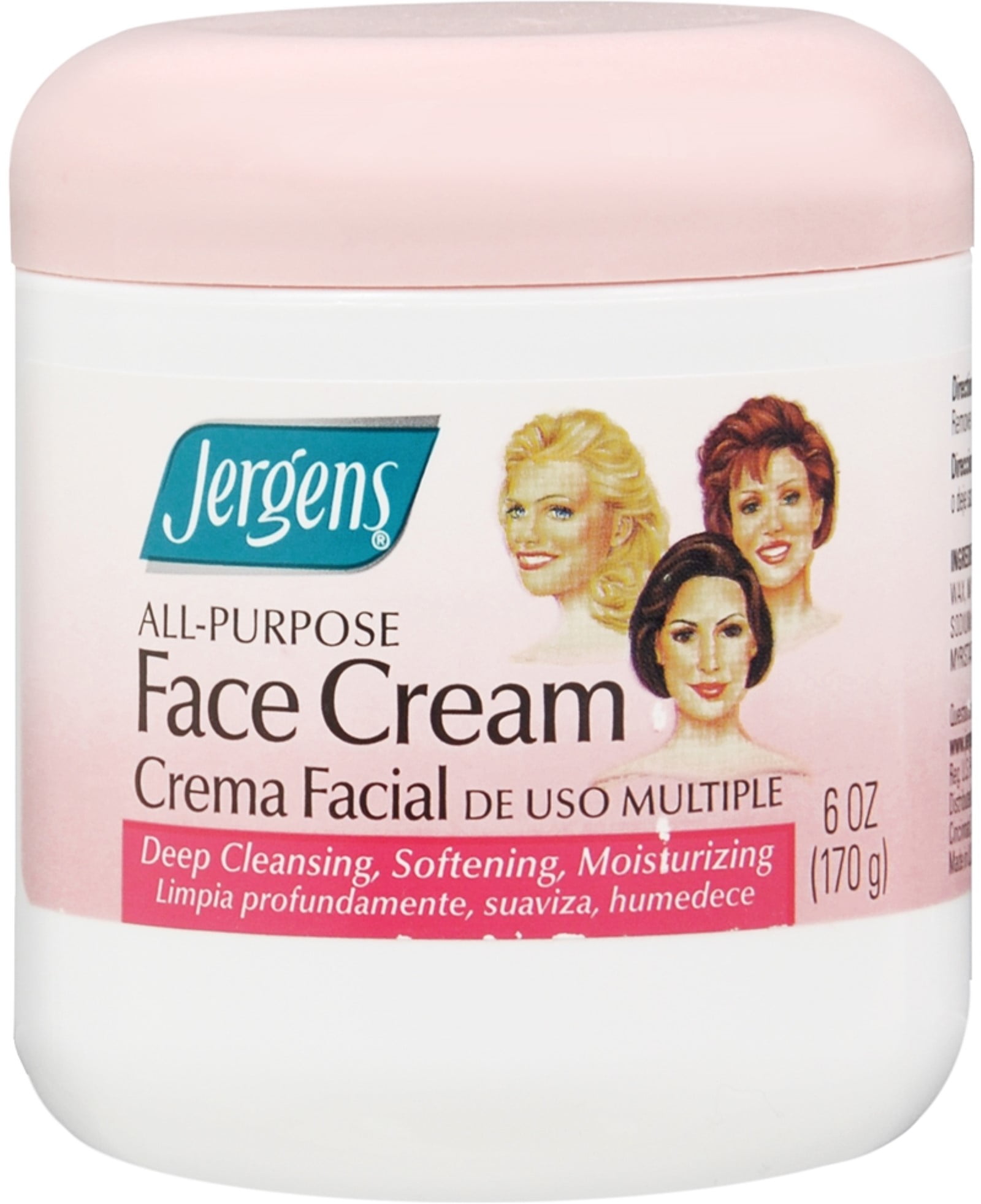 Jergens AllPurpose Face Cream 6 oz (Pack of 3)