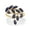 18k Gold-Plated Sterling Silver, variant on 2 65 TCW Genuine Marquise-Cut Midnight Blue Sapphire Ring in 18k Gold-Plated or Platinum-Plated Sterling Silver
