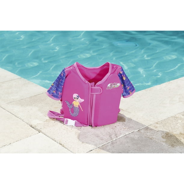 Swim Safe Swim Vest With Sleeves Pink