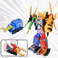 thumbnail image 4 of Robot Action Figure Set Plastic Insect Design Pull Back Car Card Toy for Kids, 4 of 10
