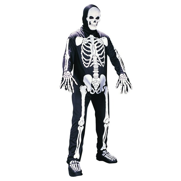 Plus Size Scary Skeleton Costume - Walmart.com - Walmart.com