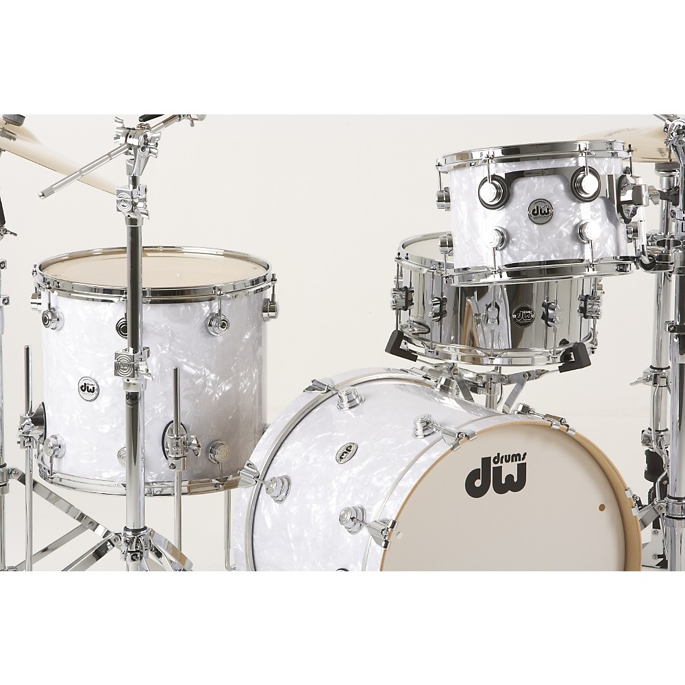 DW Collector's Series 3Piece Shell Pack w/20" Bass Drum White Marine