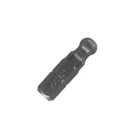 UPC: 0080497866341 | Best Way Tools 86634 Ball Hex 7/32 S X 1 In. L Insert Bit Carbon Steel