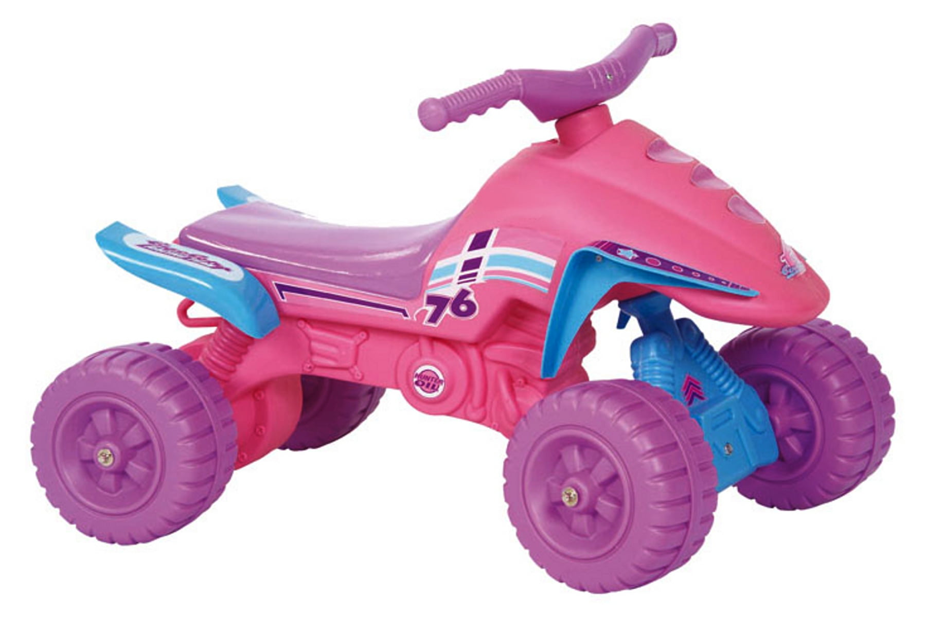 POCO DIVO Pink Ride-on ATV Low-seat Toddler Indoor/Outdoor Scooter