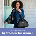 thumbnail image 4 of Fit & Fresh Lunch Bag For Women Cromwell Bag, Black, 4 of 8