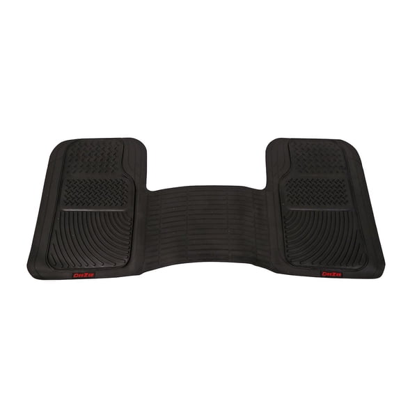 Dee Zee DZ90711 All Weather Floor Mats Black Rubber - Universal