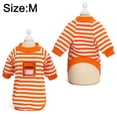 thumbnail image 2 of Pet spring and summerrrr clothes Pet clothes Dog stripe T-shirt Pet clothes, 2 of 6