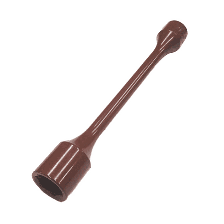 

K Tool International 30311A 21mm Hex Torque Stick with 1/2 Drive for Garages Repair Shops and DIY 6-point 9-15/16 Long 100 ft/lbs Solid One-piece Construction Chromoly Steel Brown