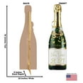 thumbnail image 2 of Advanced Graphics 2809 76 x 20 in. New Years Champagne Bottle Cardboard Cutout, 2 of 3