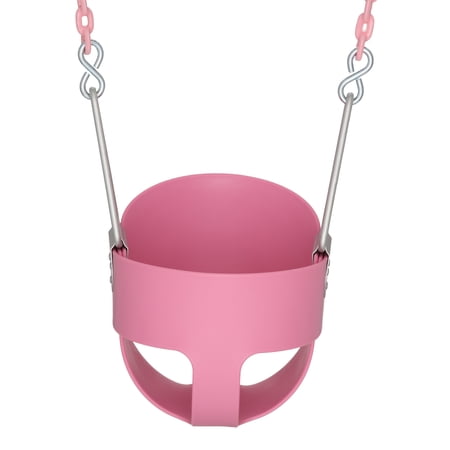 Gorilla Playsets Full Bucket Toddler Swing with Coated Chains - Image 1