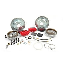 Baer Brakes 12" SS4 Rear Brake Kit, Red, SDZ