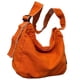 thumbnail image 1 of Bolso de lona lavable, bolso de hombro desgastado, bolso de mensajero simpleNaranja, 1 of 5