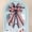 A, variant on Independence Day Bow Decoration - Large 4th of July Patriotic Door Wreath Bow, Red White Blue Stars and Stripes Ribbon for Front Porch Mailbox Garden Memorial Day Outdoor Summer Party Decor