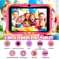 thumbnail image 2 of XGODY 8 inch Tablet for Kids,5500mAh Android 11 Kids Tablets,Parental Controls,Free IWawa Education APP,Eye Protection Mode,Educational Games, 2 of 7