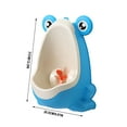 thumbnail image 2 of Frog Shape Wall-Mounted Urinal, Standing Toilet Trainer, Bathroom Accessory, Easy Clean Design, Hygienic Potty Training Aid, 2 of 3