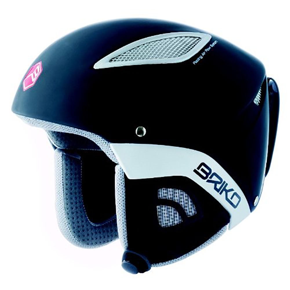 Briko Dakota Ski Helmet (Matt Black, 54cm) by SOGEN SPORTS INC.