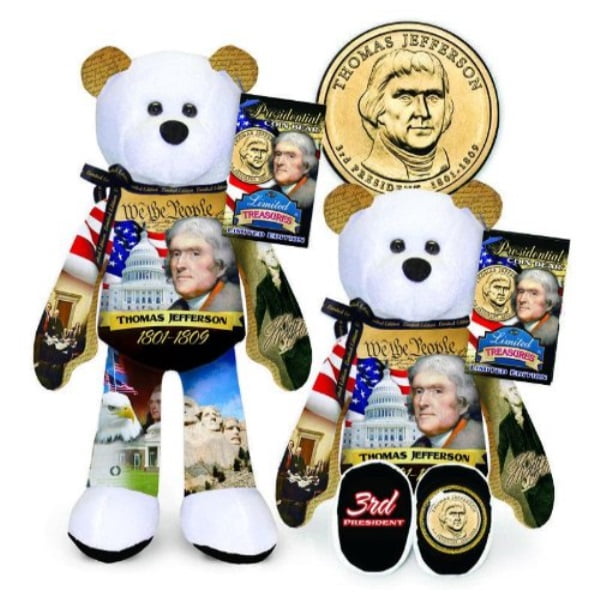 Limited Treasures Presidential Bear Jefferson