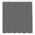 thumbnail image 2 of Ambesonne Grey Shower Curtain, Pointy Motifs Art Repetition, 69"Wx70"L, Pale Taupe and Grey, 2 of 4