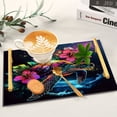 thumbnail image 6 of Ryvnso Turtle Flowers Bathroom Tray Vanity Countertop Trays Acrylic Organizer, 6 of 7
