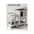 thumbnail image 2 of Premium Outdoor Pet Rabbit Cage The Perfect Home Rabbit Villa & Snuggly Rabbit Nest for Your Beloved Bunny, 2 of 4