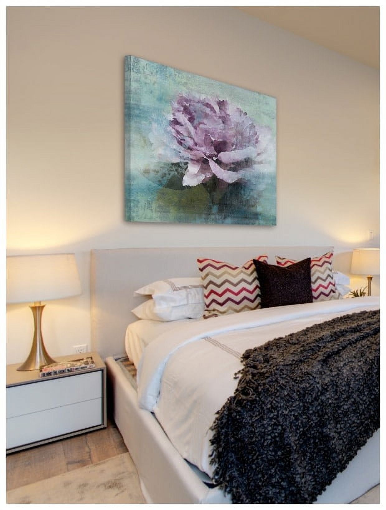 Marmont Hill 'Purple Majesty' by Irena Orlov Painting Print on Wrapped Canvas