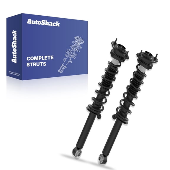 AutoShack Rear Complete Strut & Coil Spring | Replacement for 2016-2017 Subaru Crosstrek 2013-2015 Subaru XV Crosstrek | 2-PC