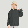 thumbnail image 6 of breaise Hoodie for Kids Long Sleeve Sweatshirt Boy and Girls Hooded Pullover Casual Solid Color Fall Sweatshirts, 6 of 9