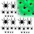 thumbnail image 2 of LED Light-Up Spider Night Light Set – 30 Glowing Halloween Decorations with Adjustable Heights for Indoor and Outdoor Displays, 2 of 7
